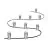 Ledvance LED Smart+ Spotlight Trädgård pole 9 Dot Extention 2.5W - Multicolor | RGB