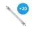 Flerpack 20x Osram Haloline 64696 Eco ES R7s 120W | 118mm