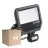 Flerpack 4x Ledvance LED Strålkastare Aluminium Svart 41W 5500lm 100D - 830 Varm Vit | IP65 - Rörelse- Och Ljussensor - Symmetrisk