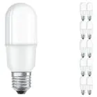 Flerpack 10x Ledvance LED Classic Stick LED E27 Matt 8W 806lm - 827 Extra Varm Vit | Ersättare 60W